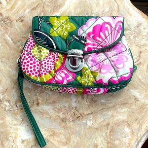 Vera Bradley Olivia Puffy Wristlet